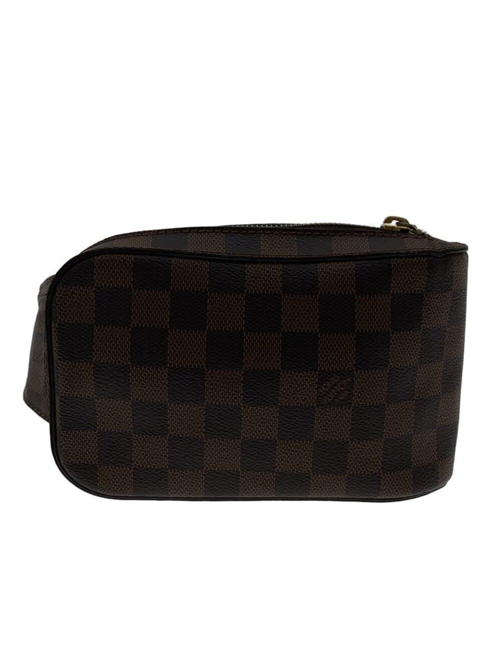 LOUIS VUITTON Geronimos Damier Ebene Brown All over